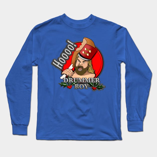 Hoooo! The 2x4 Drummer boy Long Sleeve T-Shirt by Ace13creations